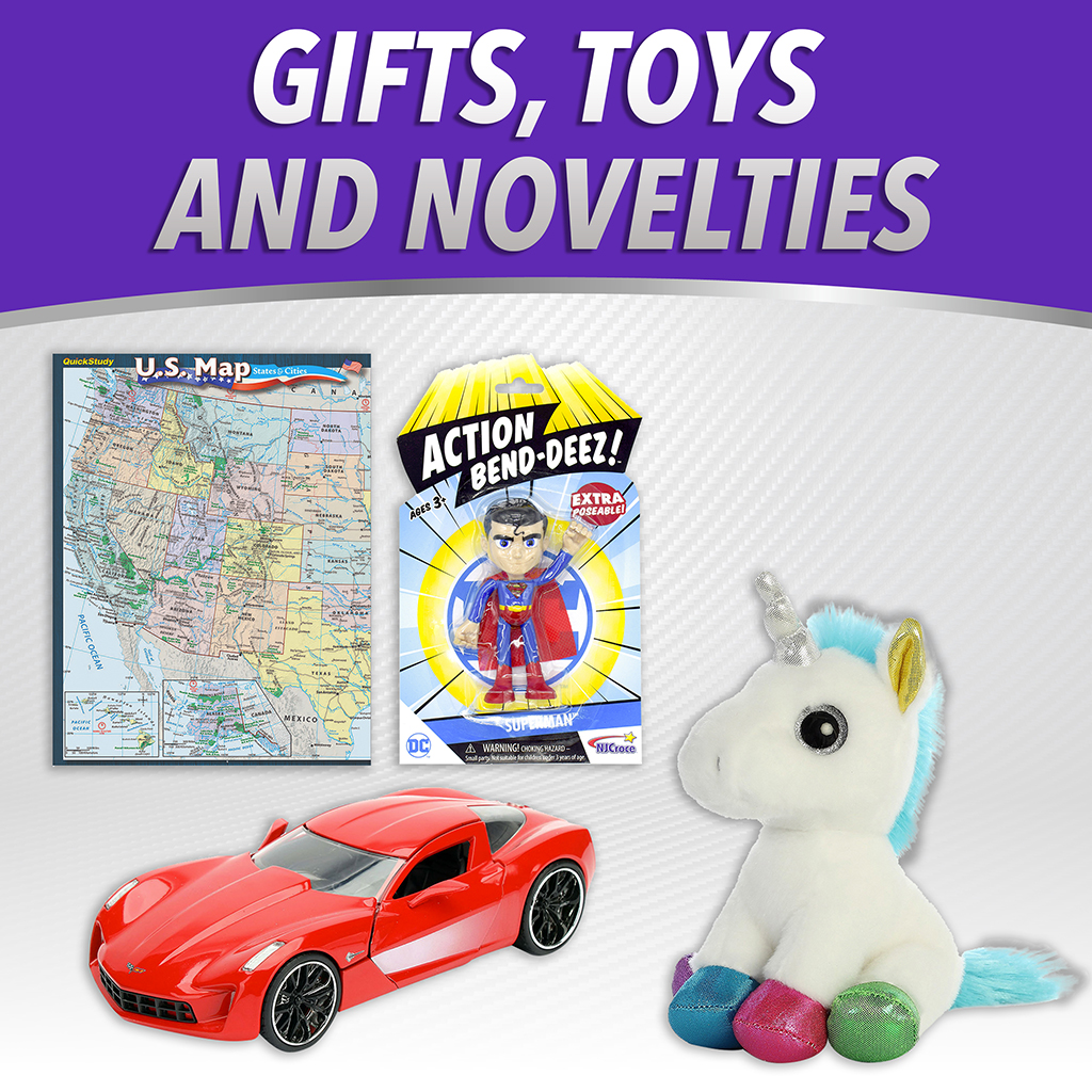 Gifts, Toys and Novelties
