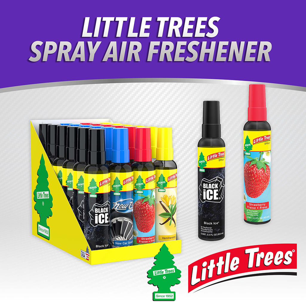 Little Trees Air Freshener Spray New Car Scent 3.5 FL OZ 