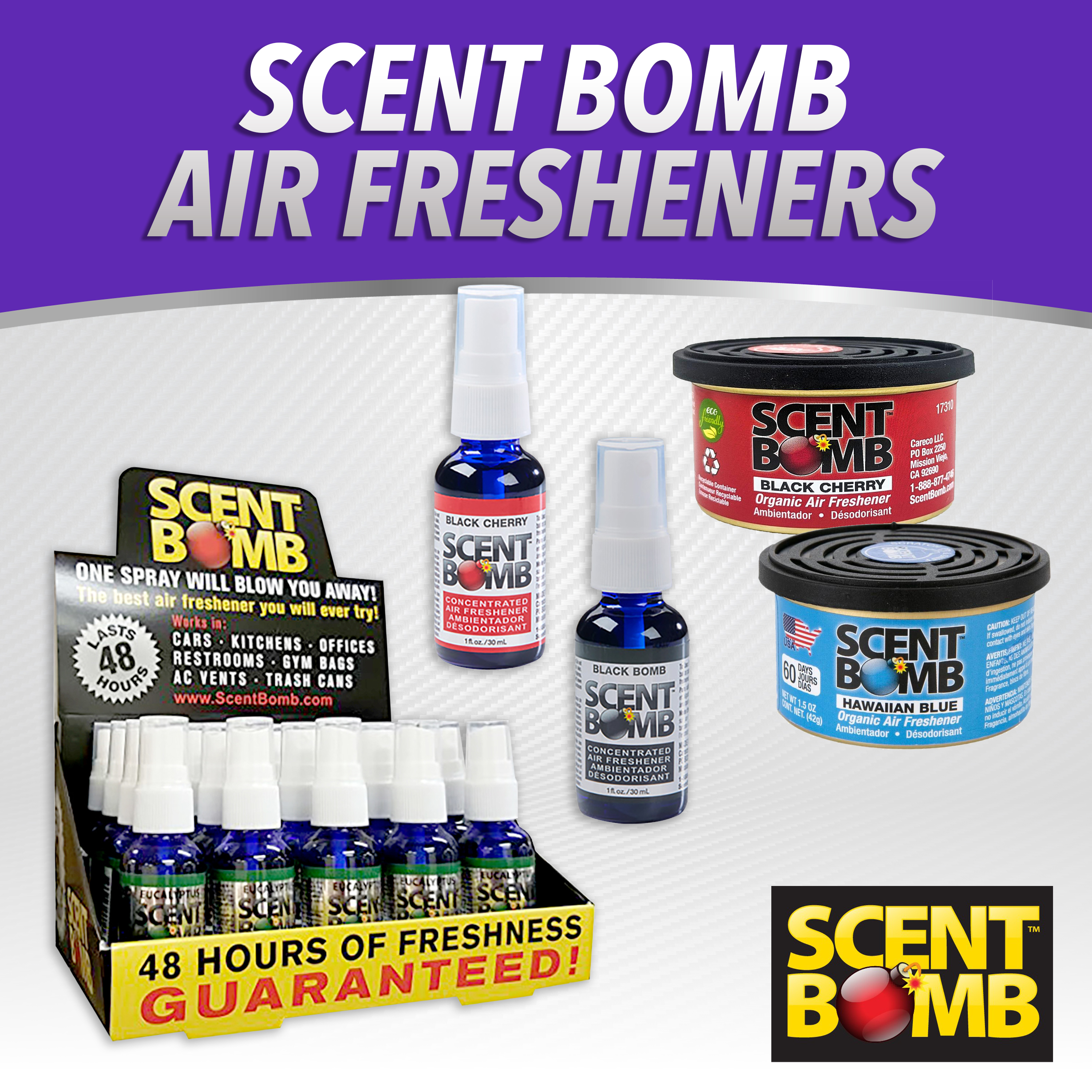 Scent Bomb Air Fresheners