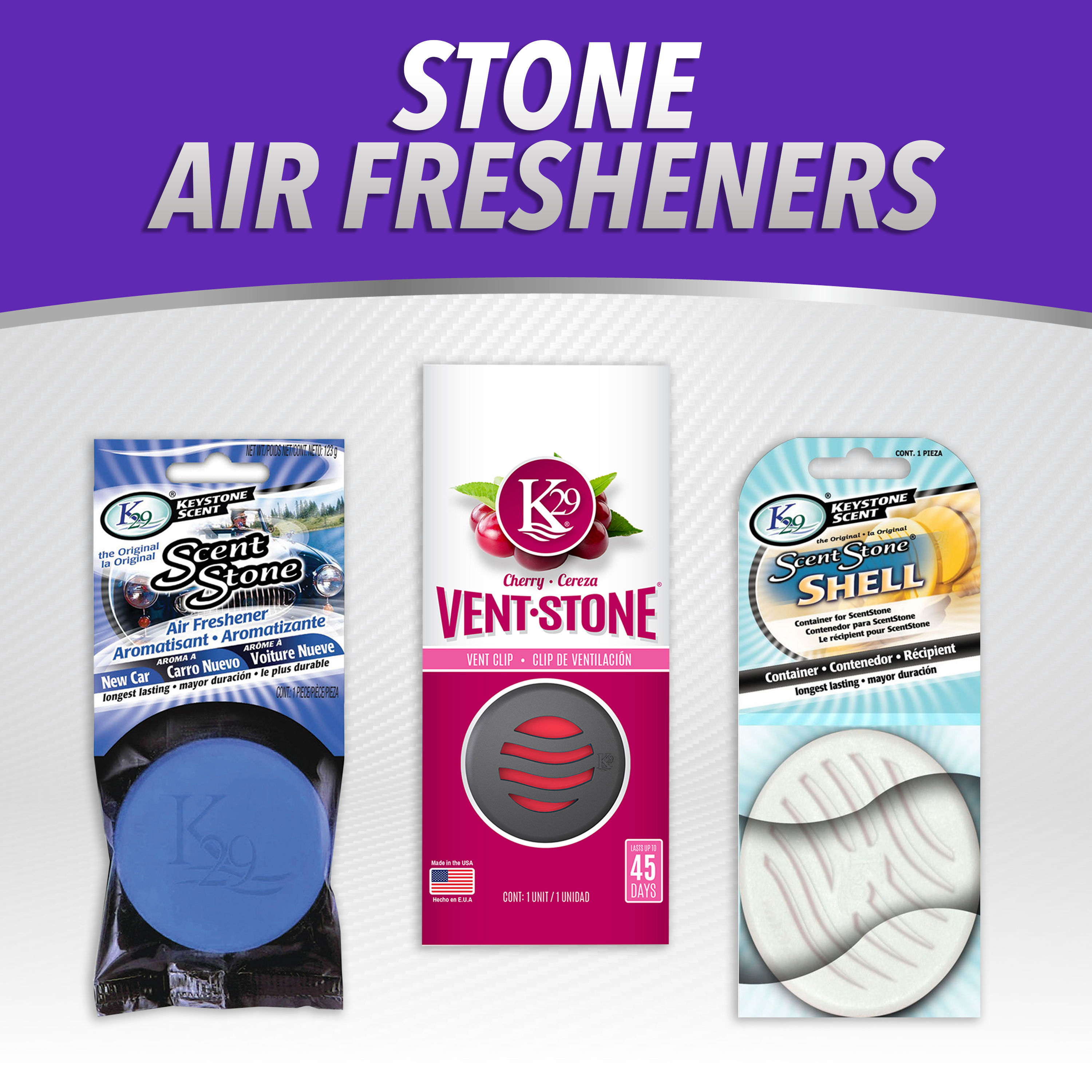 K29 Scent Stone Air Freshener