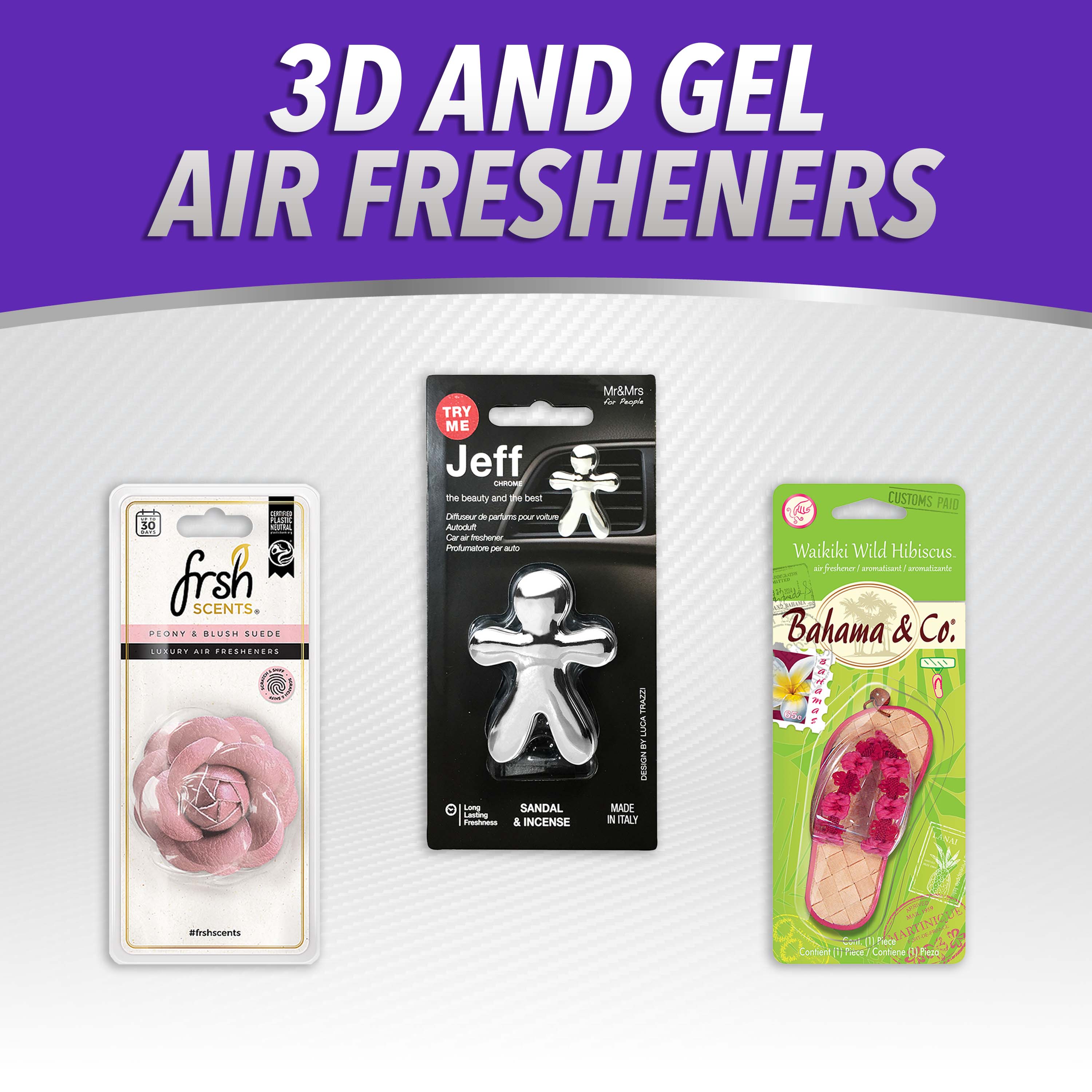 3D and Gel Air Fresheners