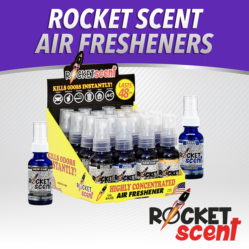 Rocket Scent Spray Bottle Air Freshener