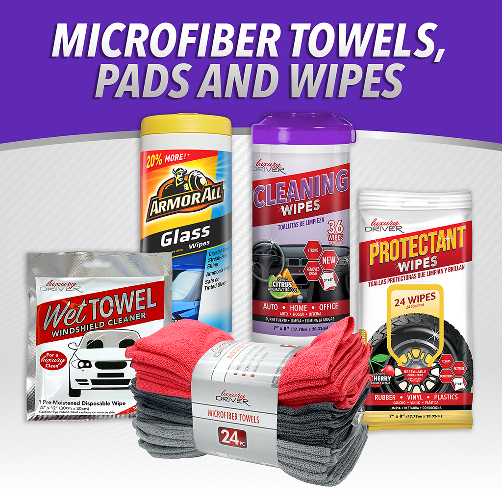 Towels, Pads and Wipes