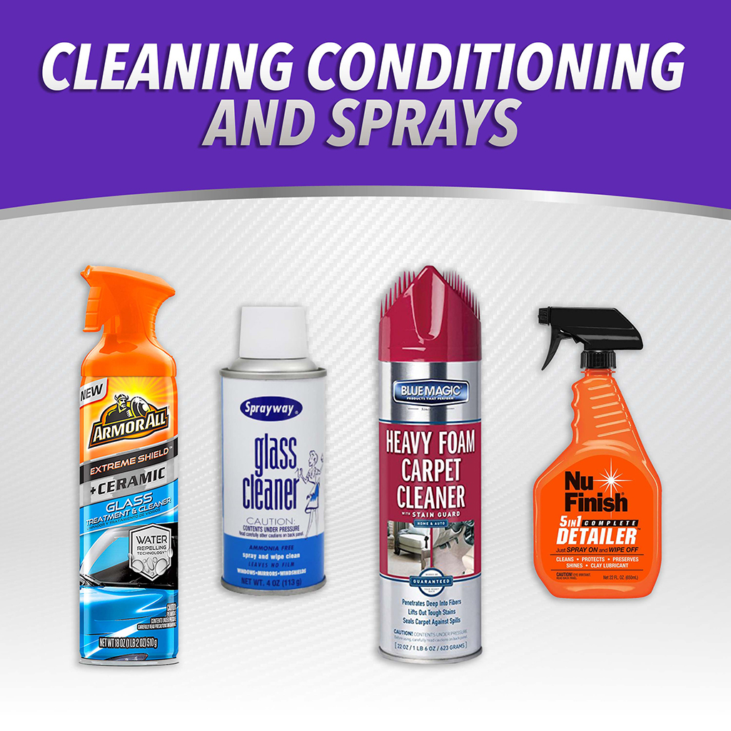 Cleaning, Conditioning and Sprays