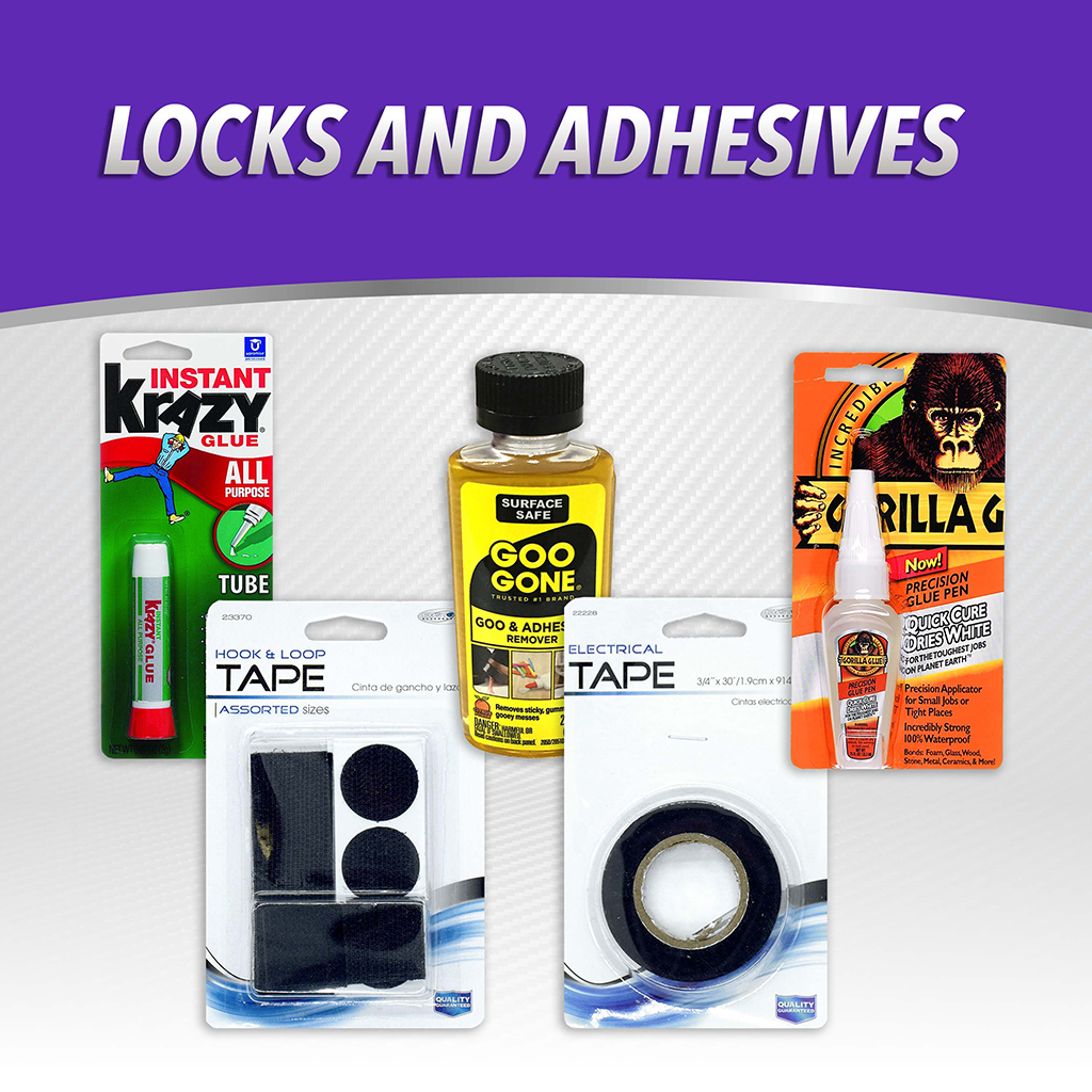 Locks and Adhesives