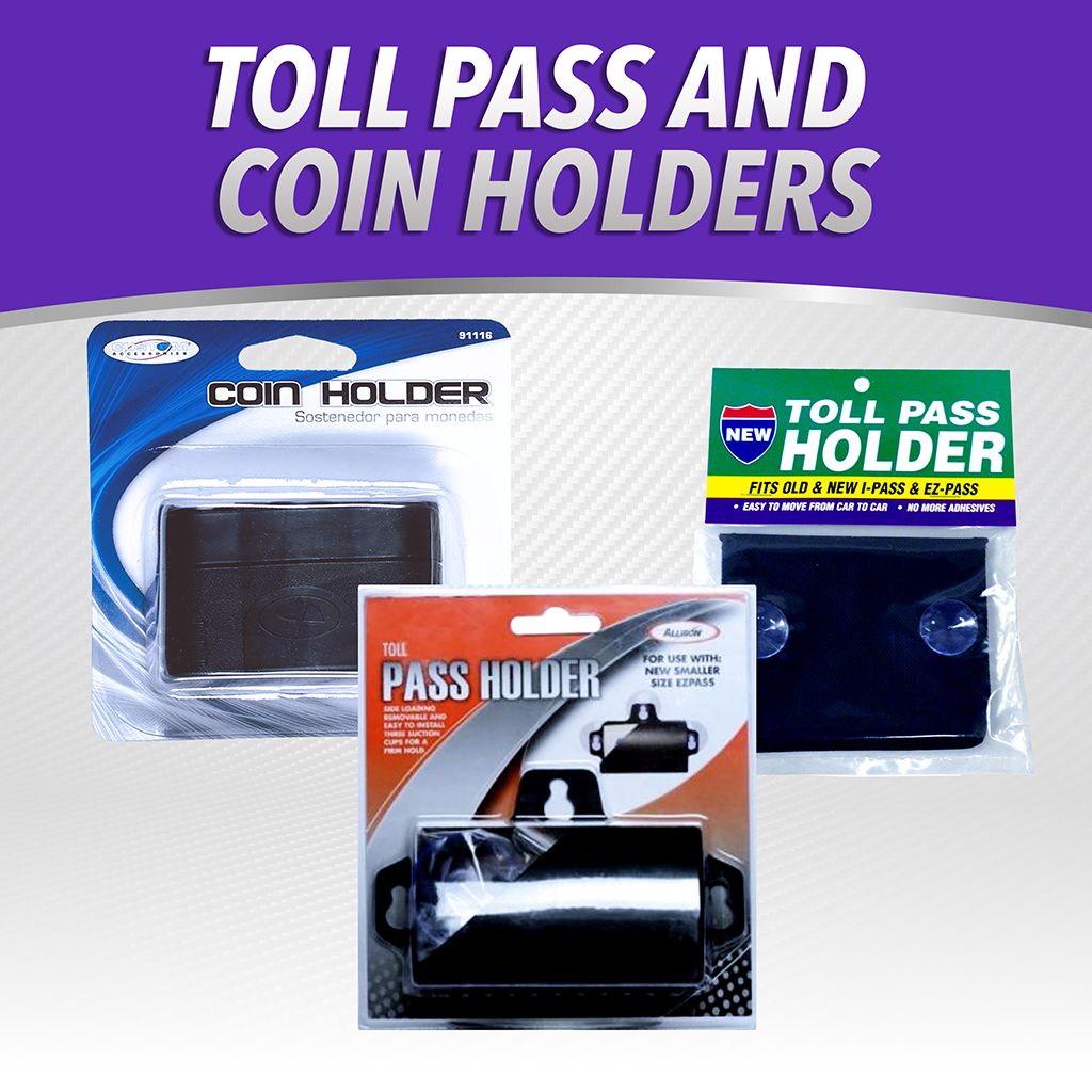 Toll Pass and Coin Holders