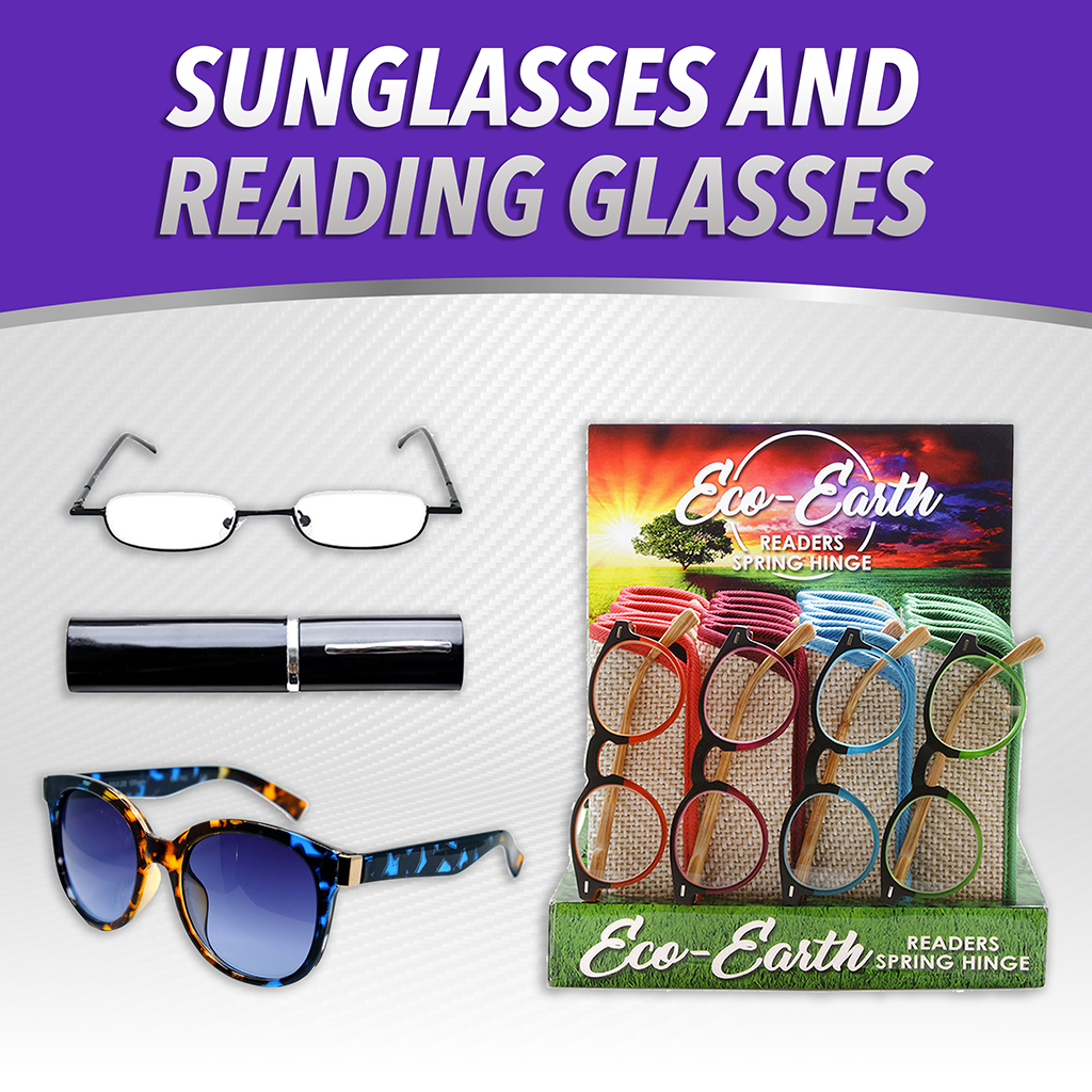 Sunglasses and Reading Glasses