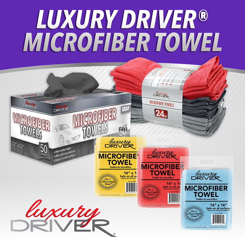 Luxury Driver Microfiber Towels