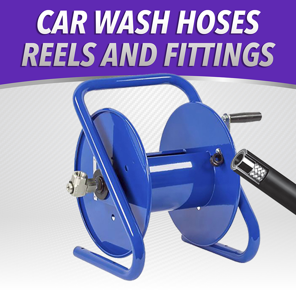 Car Wash Hoses  Reels and Fittings