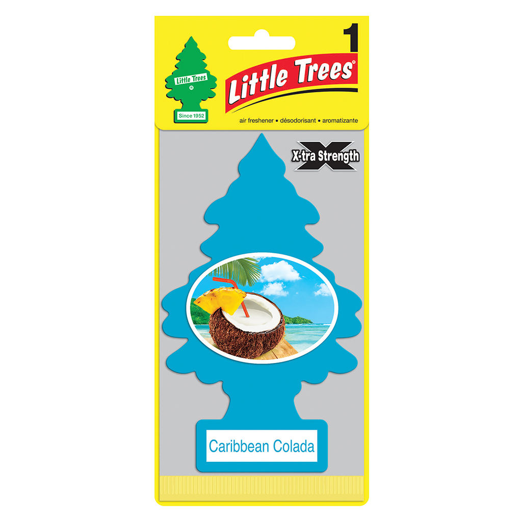 Little Tree Extra Strength Air Freshener  - Caribbean Colada