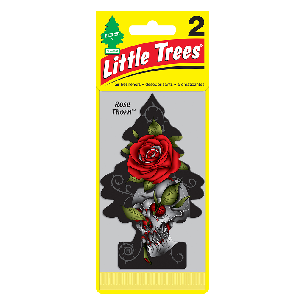 Little Tree Air Freshener 2 Pack - Rose Thorn