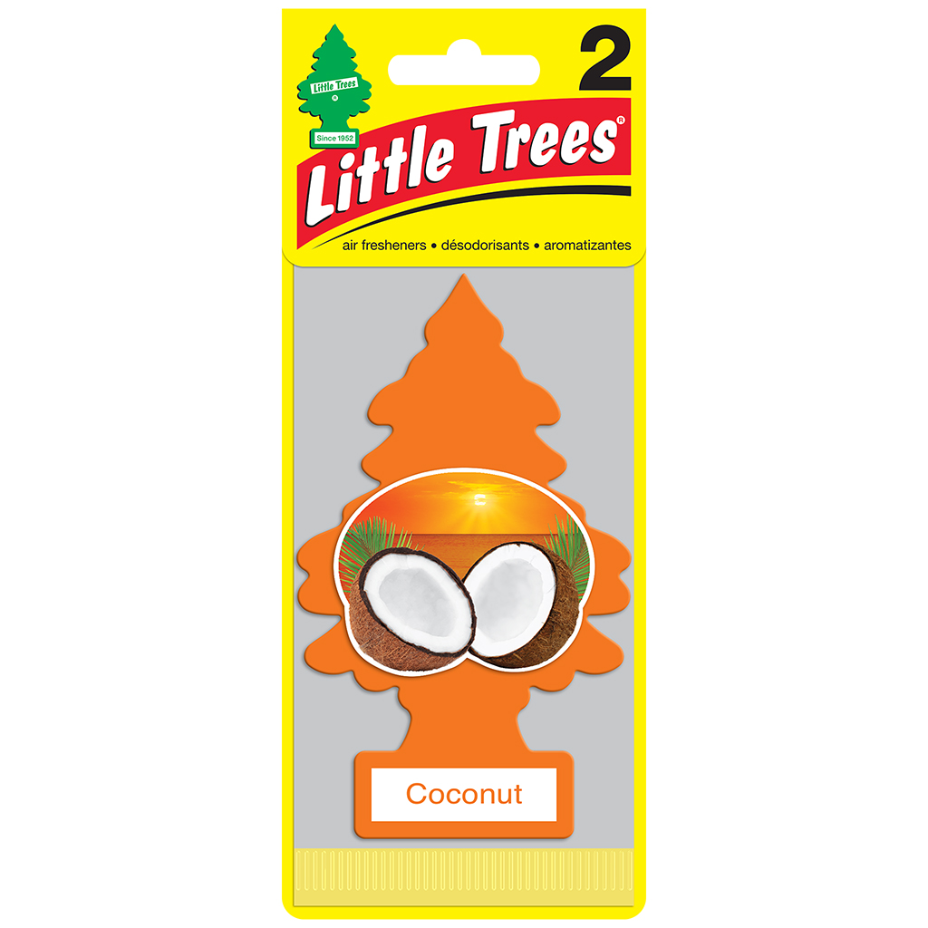 Little Tree Air Freshener 2 Pack - Coconut