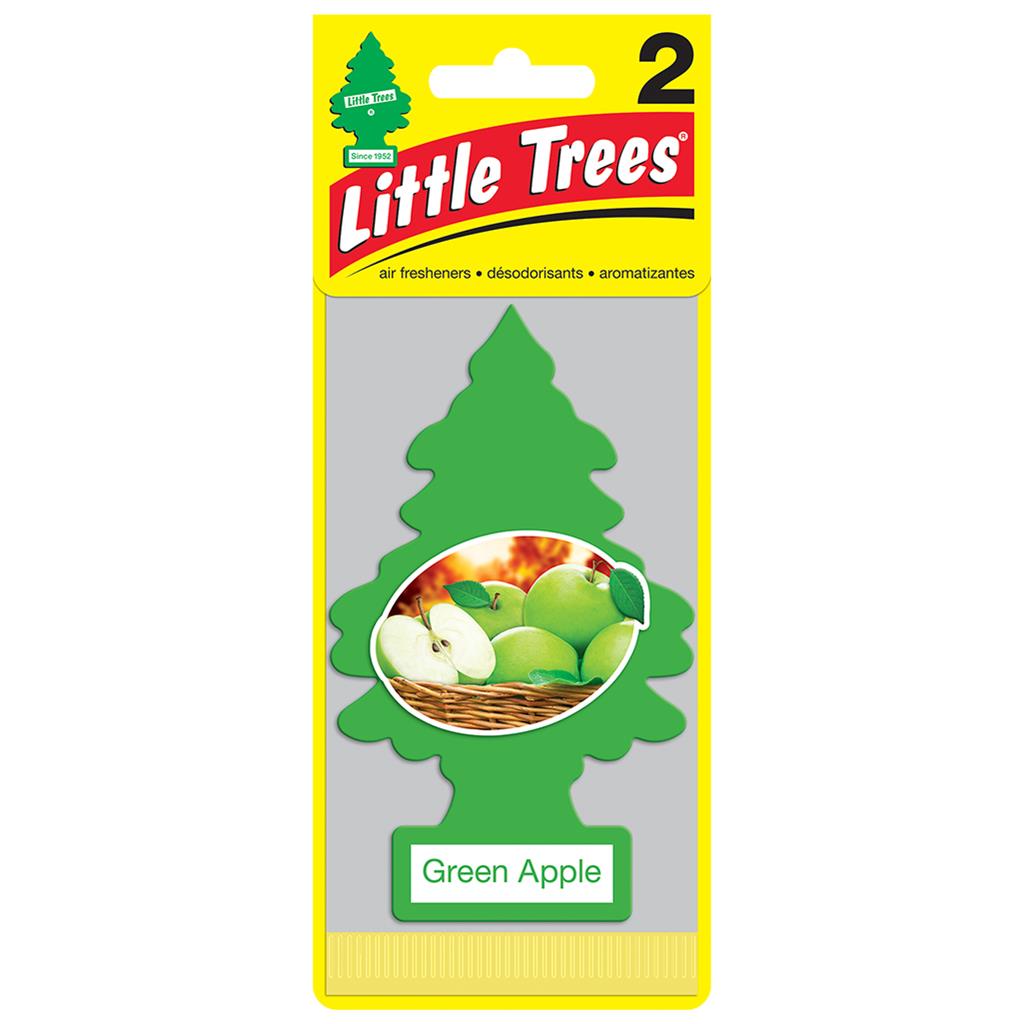 Little Tree Air Freshener 2 Pack - Green Apple