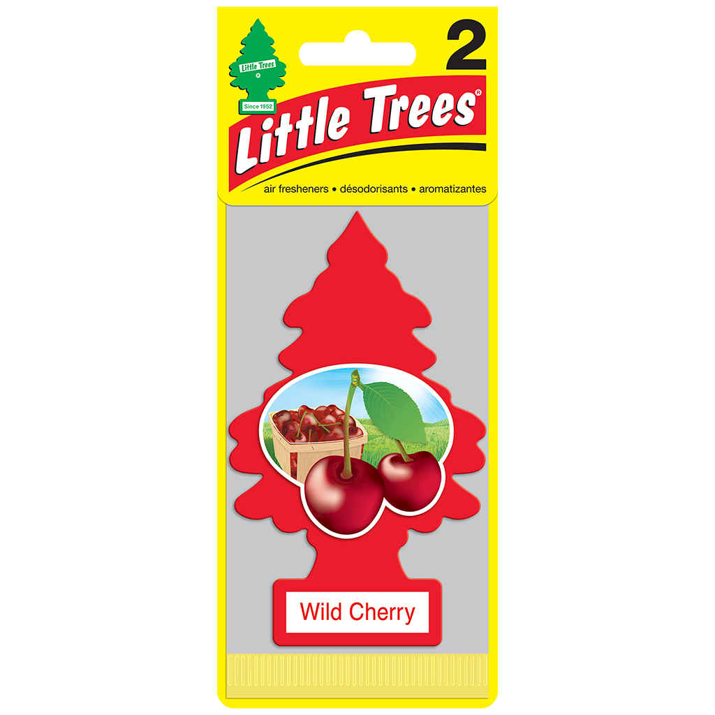 Little Tree Air Freshener 2 Pack - Wild Cherry