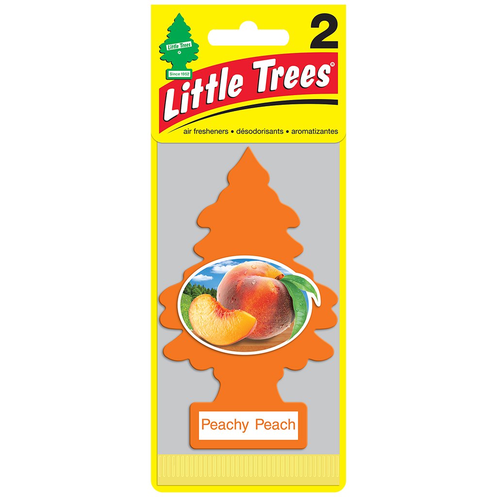 Little Tree Air Freshener 2 Pack - Peach