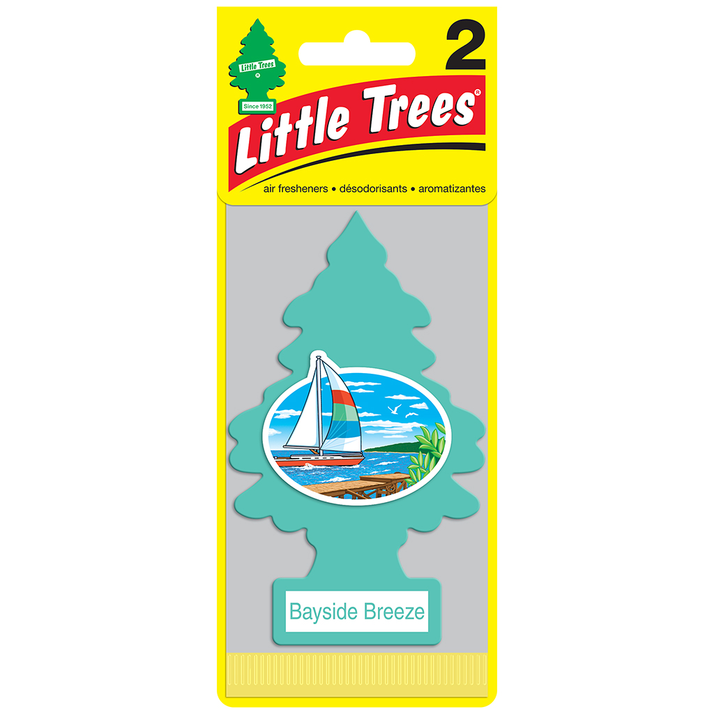 Little Tree Air Freshener 2 Pack - Bayside Breeze
