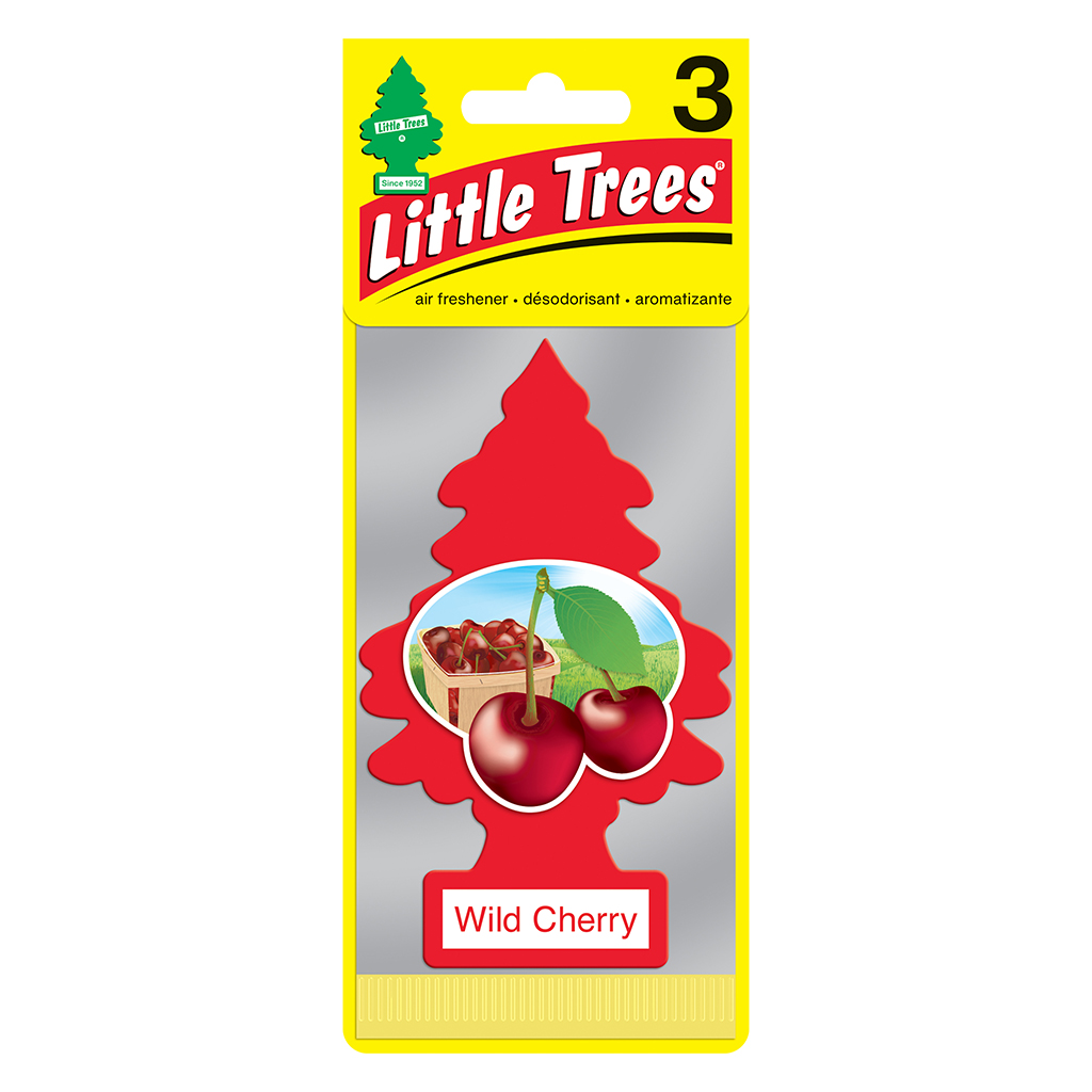 Little Tree Air Freshener 3 Pack - Wild Cherry