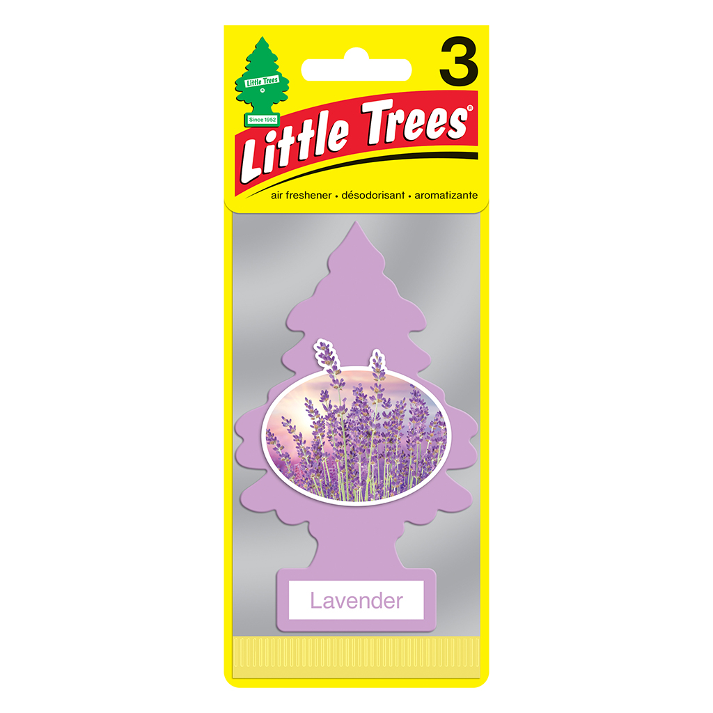 Little Tree Air Freshener 3 Pack - Lavender