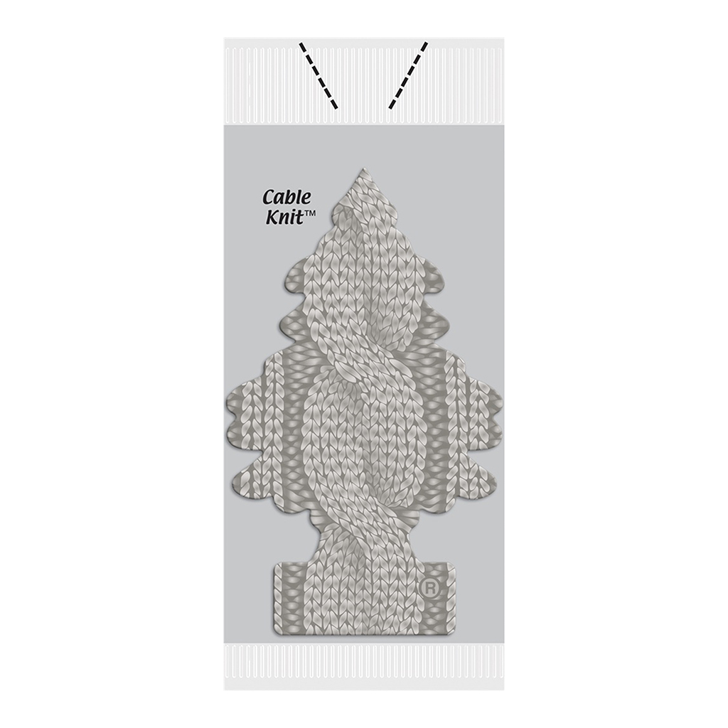 Little Tree Vending Air Freshener 72 Piece - Cable Knit