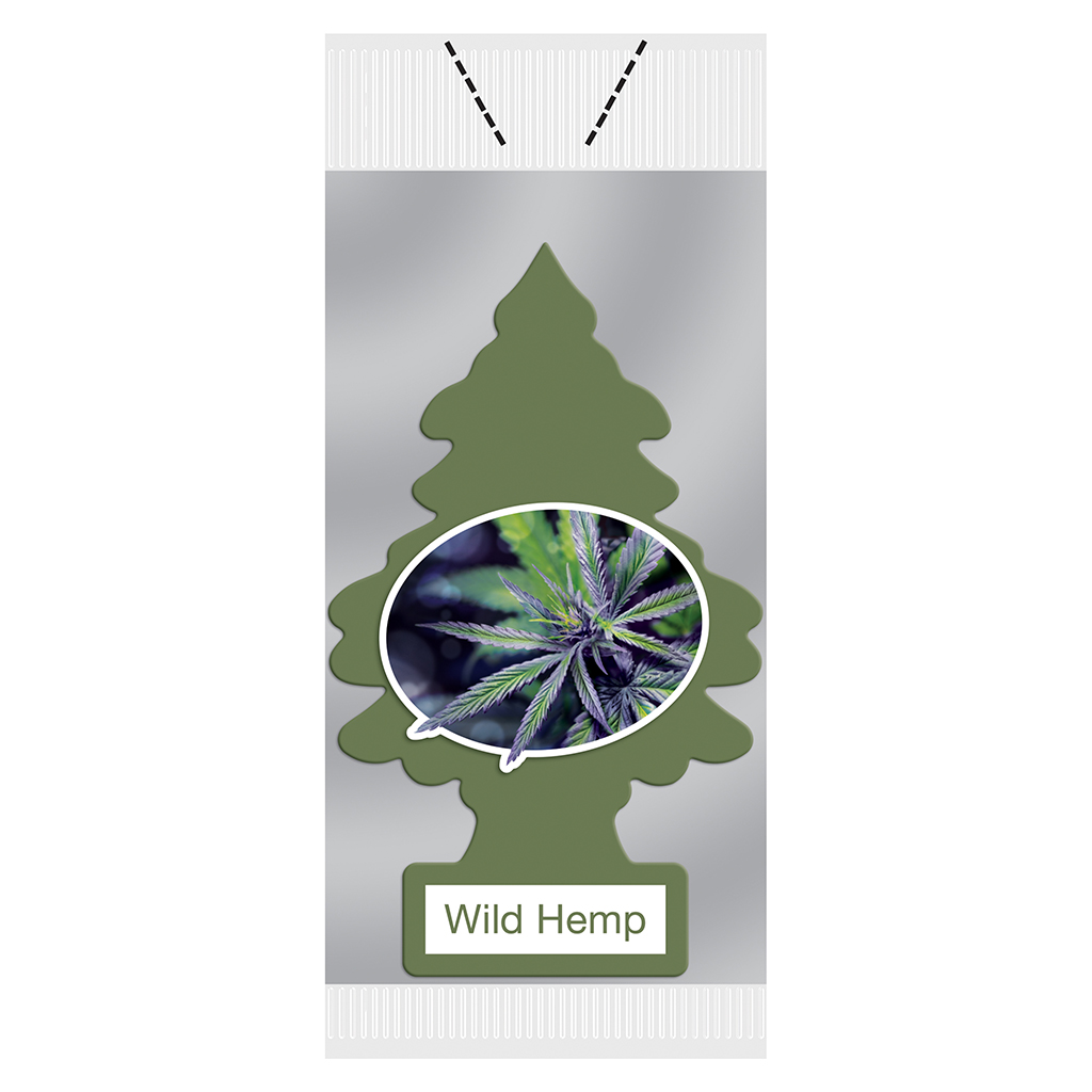 Little Tree Vending Air Freshener 72 Piece - Wild Hemp