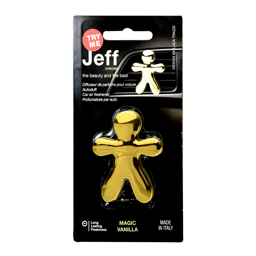 Jeff Air Freshener - Chrome Gold Magic Vanilla