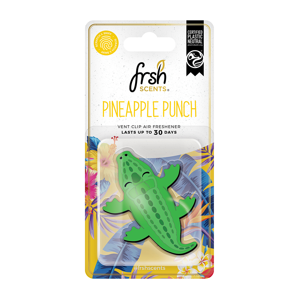 FRSH Croc Inflatable 3D Vent Clip - Pineapple Punch