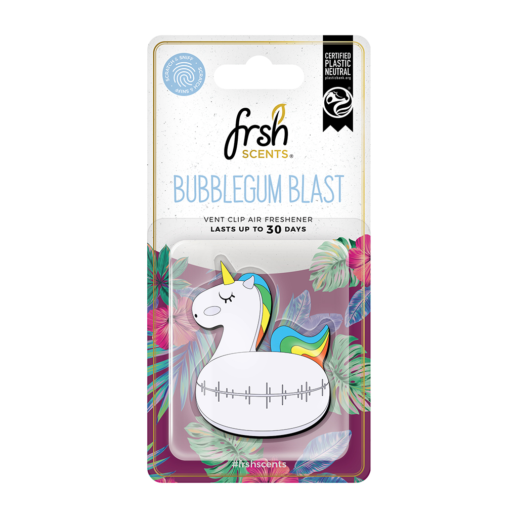 FRSH Unicorn Inflatable 3D Vent Clip - Bubblegum Blast