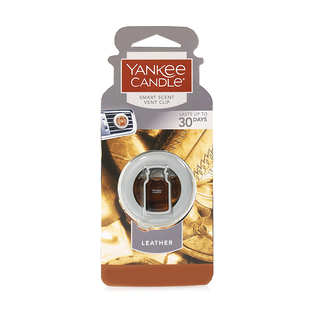 Yankee Candle Vent Clip Air Freshener - Leather