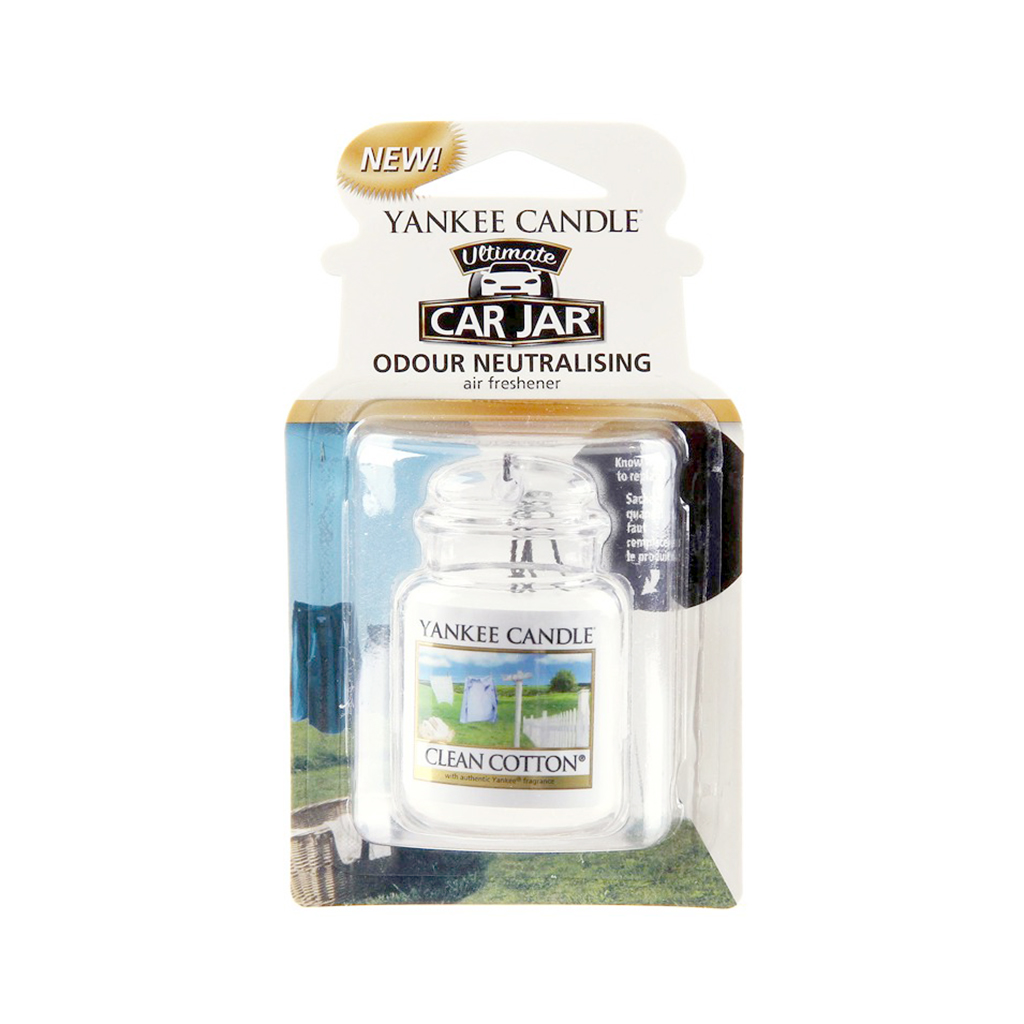 Yankee Candle Gel Jar Air Freshener - Clean Cotton