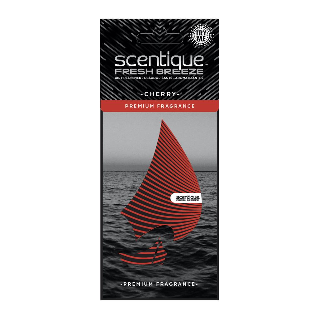 Scentique Fresh Breeze Paper Air Freshener 1 Pack - Cherry