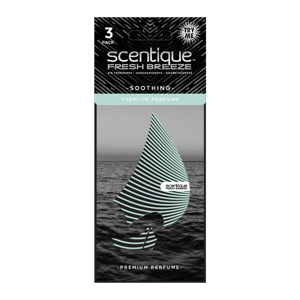 Scentique Fresh Breeze Life Paper Air Freshener 3 Pack - Soothing