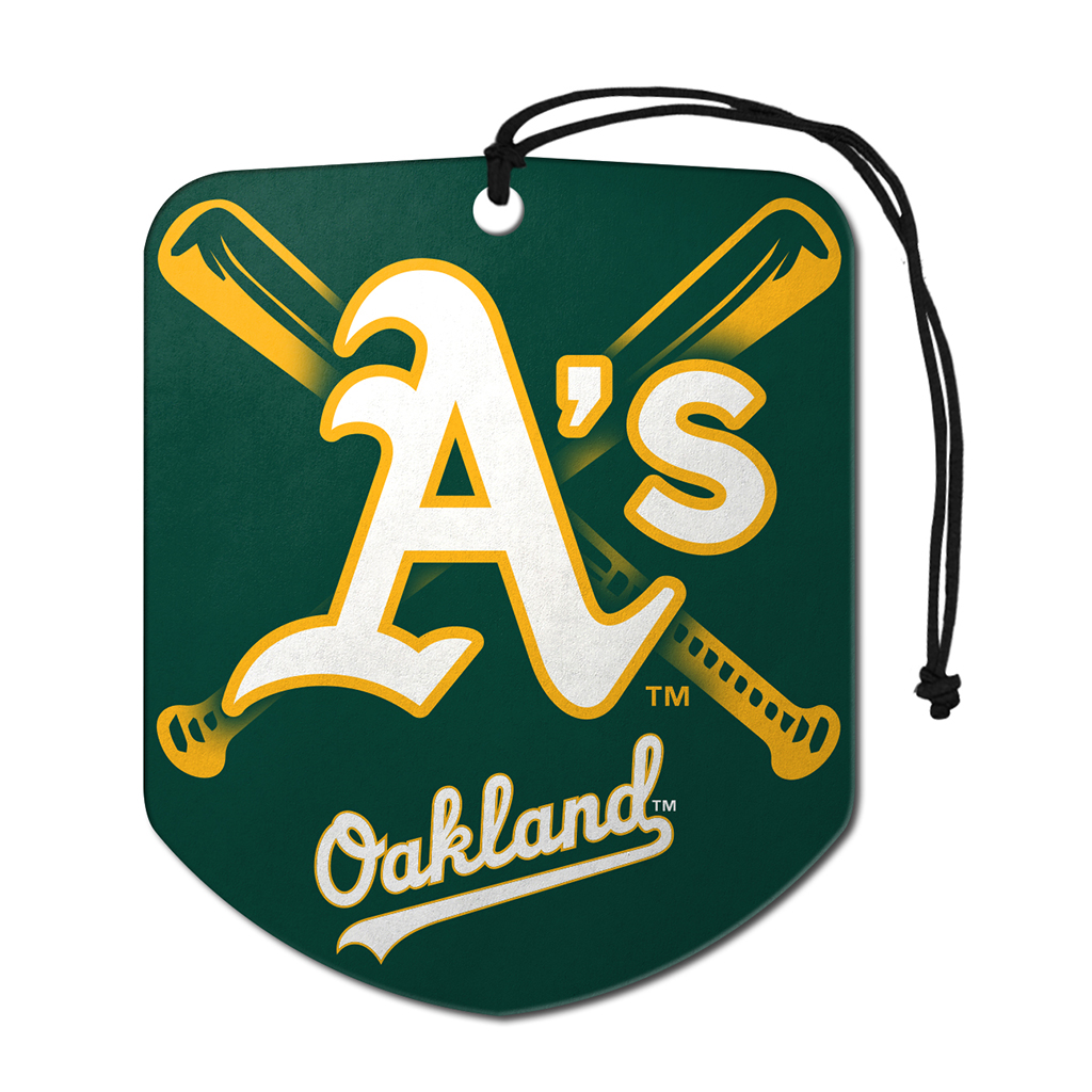 Sports Team Paper Air Freshener 2 Pack - Oakland A's
