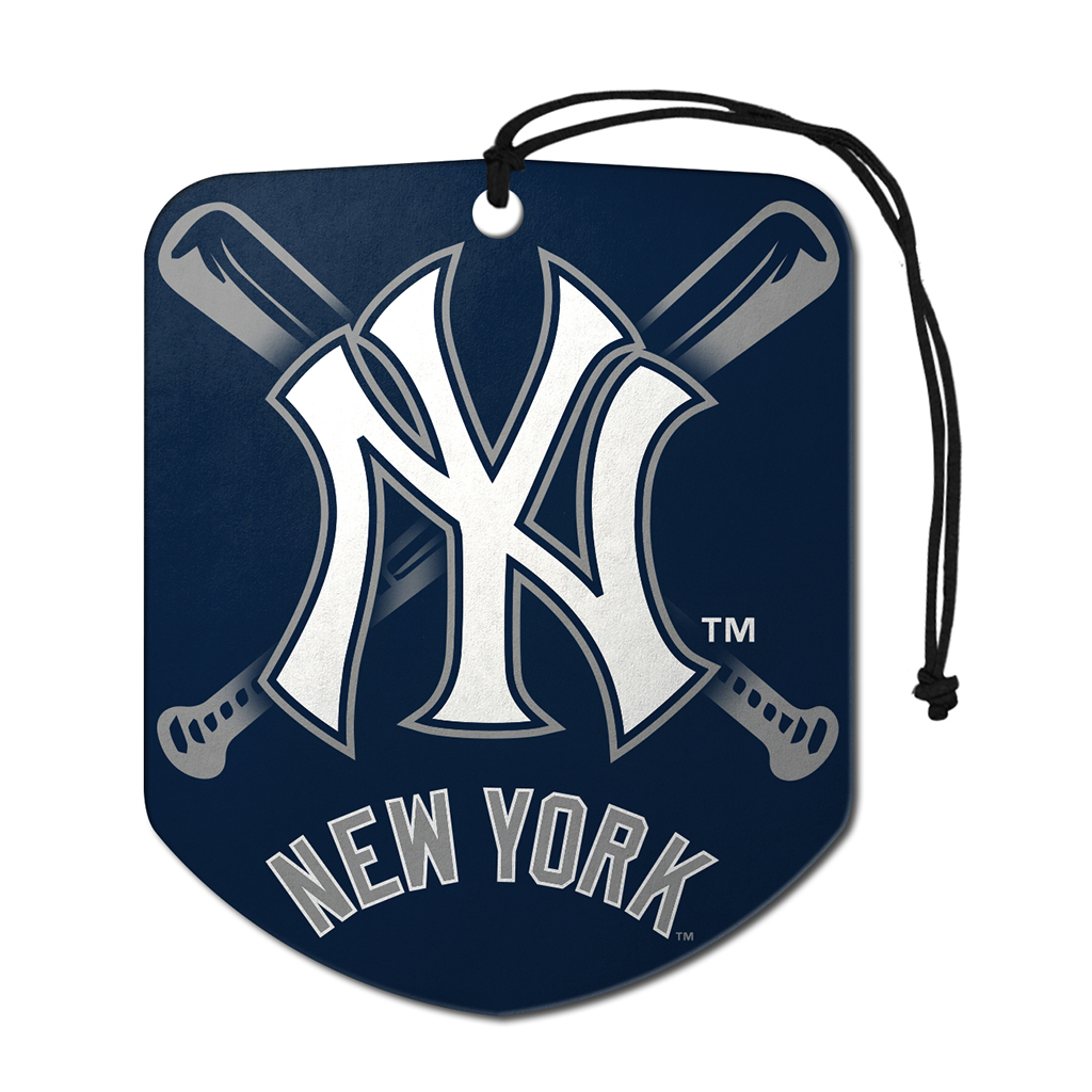 Sports Team Paper Air Freshener 2 Pack - New York Yankees