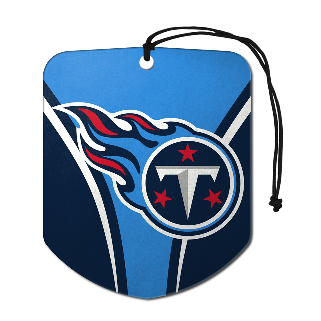 Sports Team Paper Air Freshener 2 Pack - Tennessee Titans