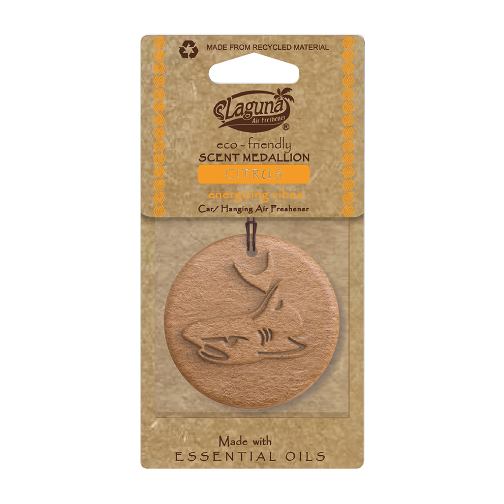 Laguna Eco Friendly Scent Medallion- Citrus Orange