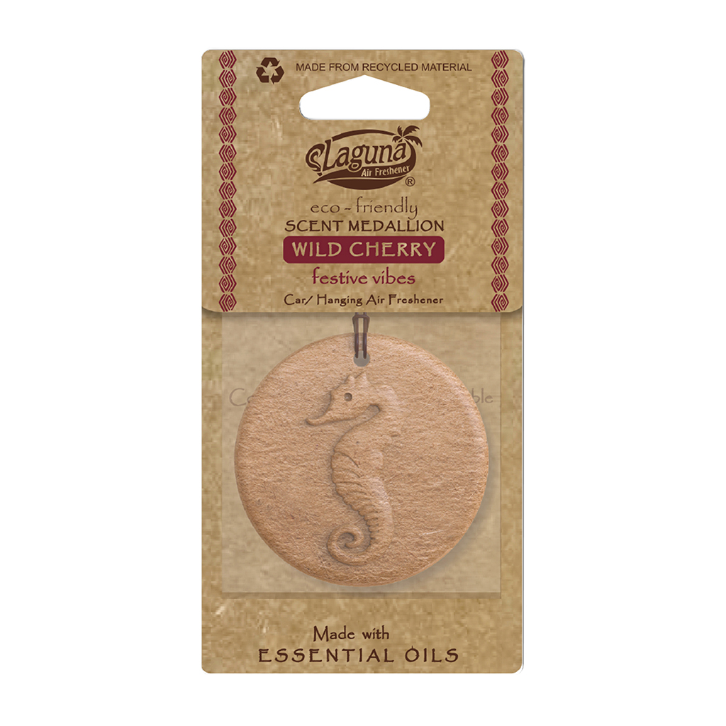 Laguna Eco Friendly Scent Medallion- Wild Cherry