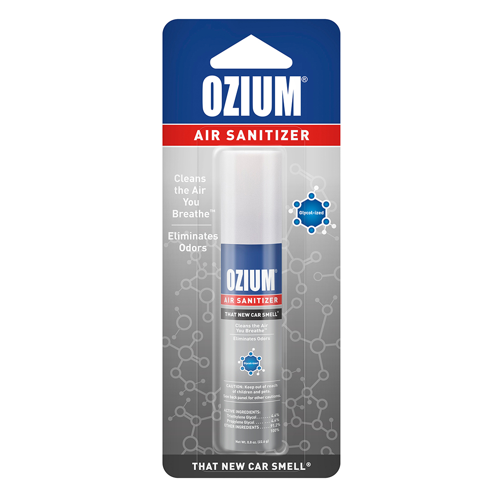 Ozium Air Sanitizer Spray 0.8 Ounce - New Car