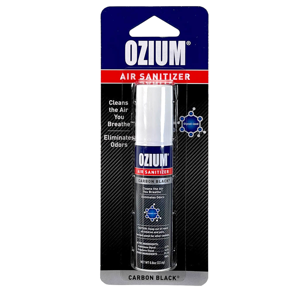 Ozium Air Sanitizer Spray 0.8 Ounce - Carbon Black