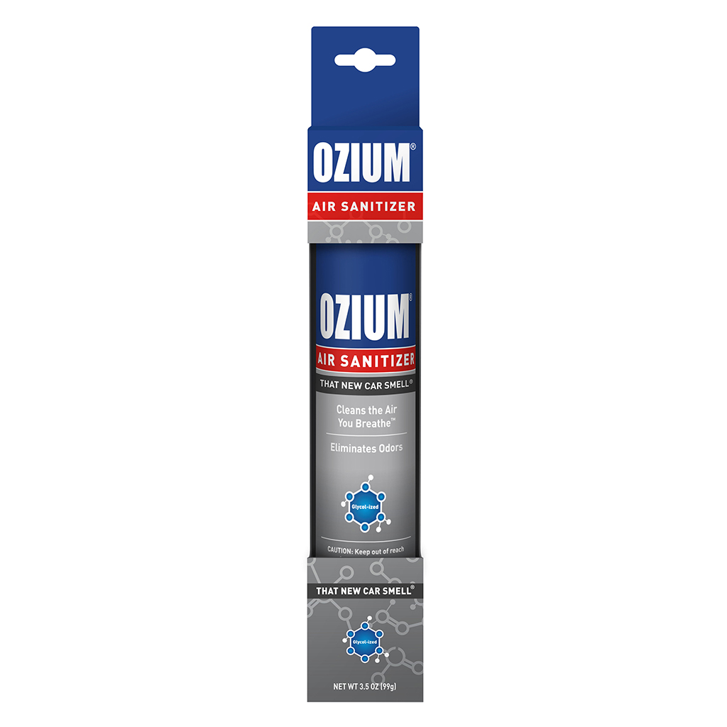 Ozium Air Sanitizer Spray 3.5 Ounce - New Car