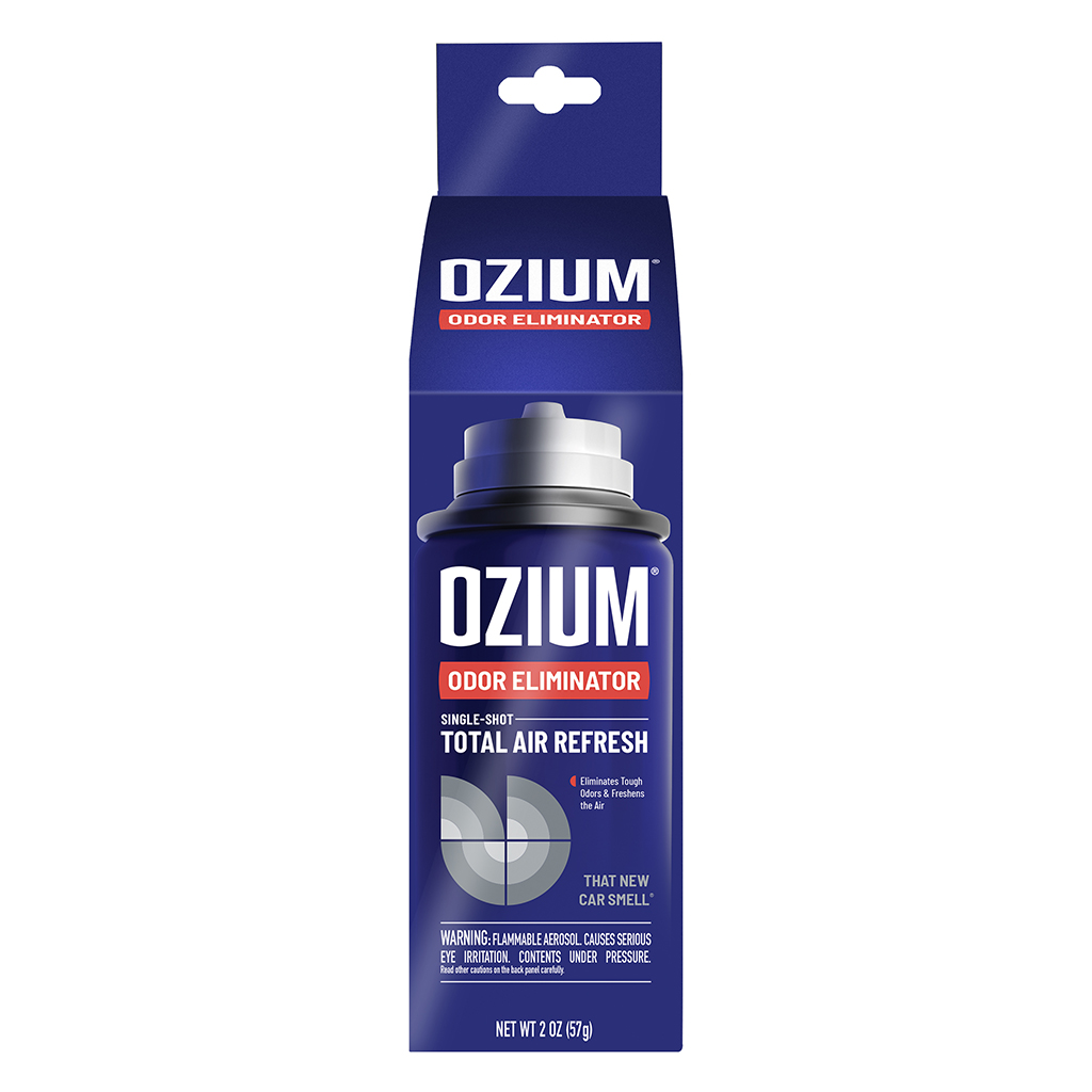 Ozium Total Air Refresh Odor Eliminator 2 Ounce - New Car