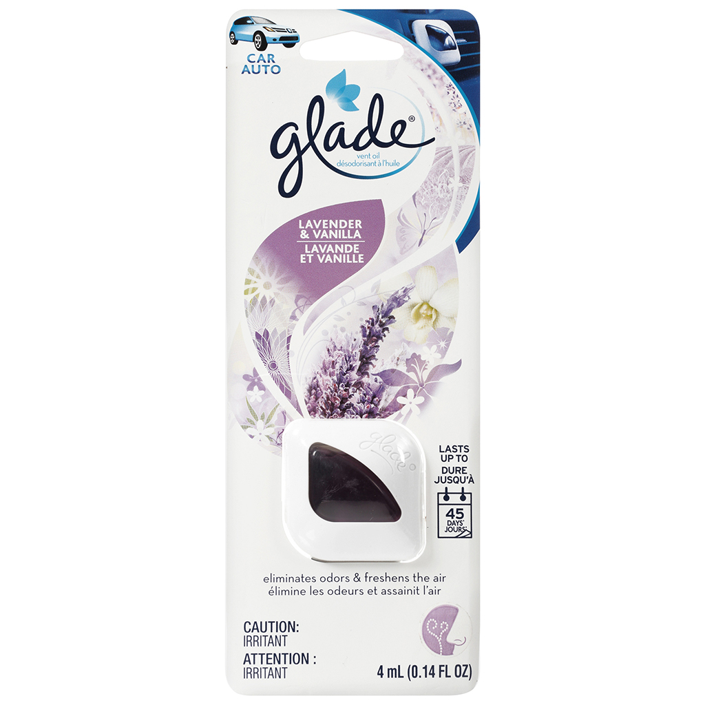 Glade Vent Oil Air Freshener - Lavender and Vanilla