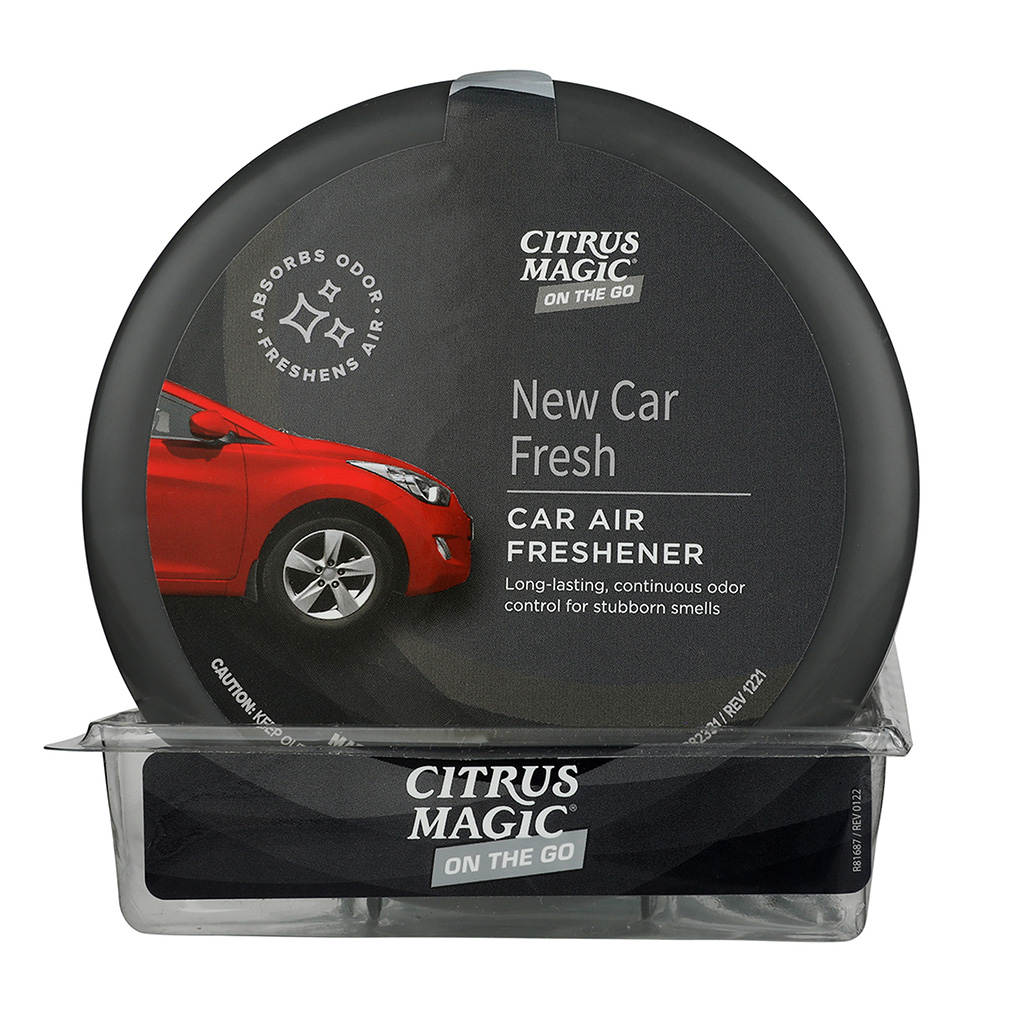 Citrus Magic Solid Air Freshener 8 Ounce 6 pc Display - New Car