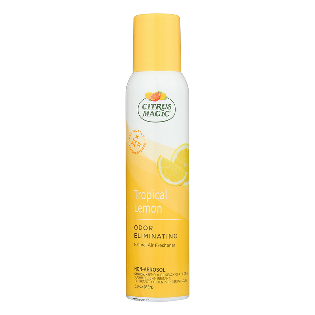 Citrus Magic Odor Eliminating Fragrance Spray 3 Ounce - Lemon