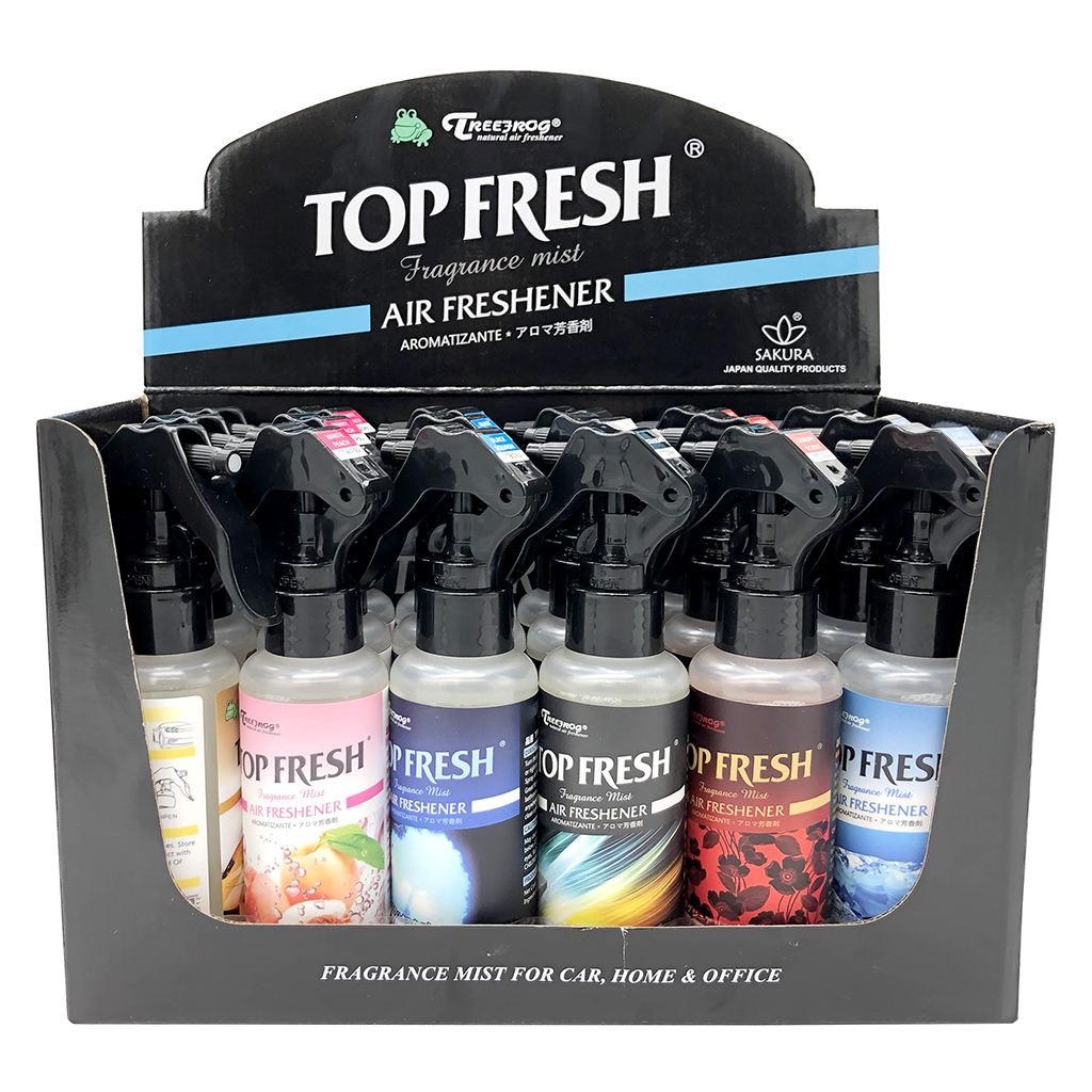 Treefrog Spray Air Freshener Display - 18 Piece Assortment