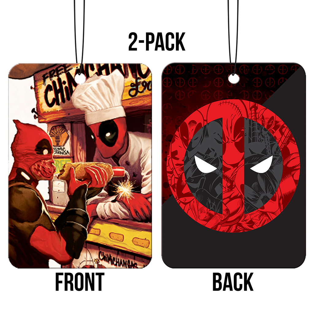 Marvel Deadpool - 2 Pack Paper Air Freshener
