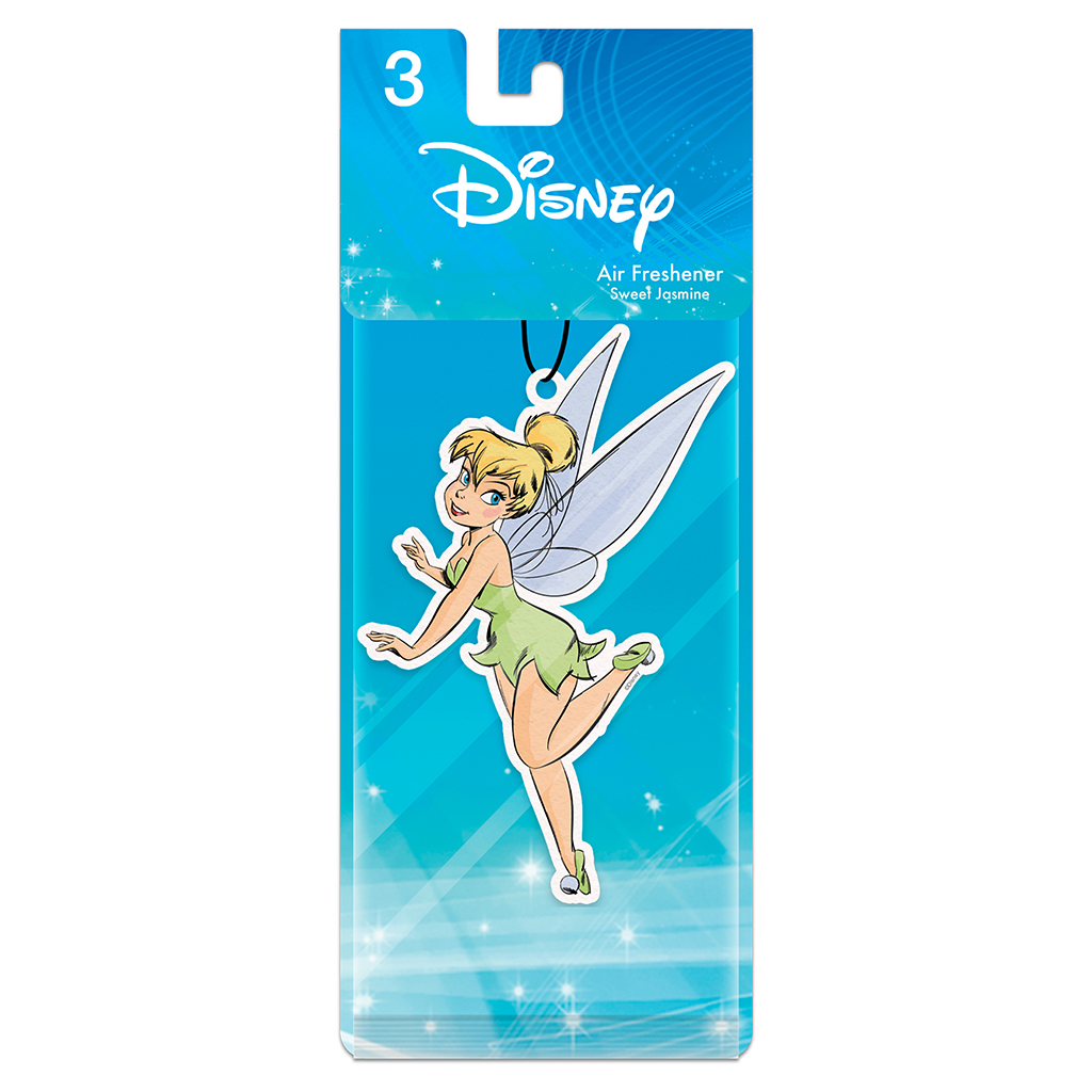 Disney Tinker Bell - 3 Pack Paper Air Freshener