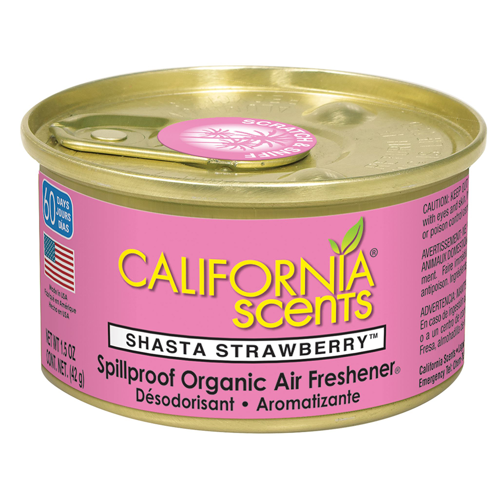 California Scents Can Air Freshener - Shasta Strawberry