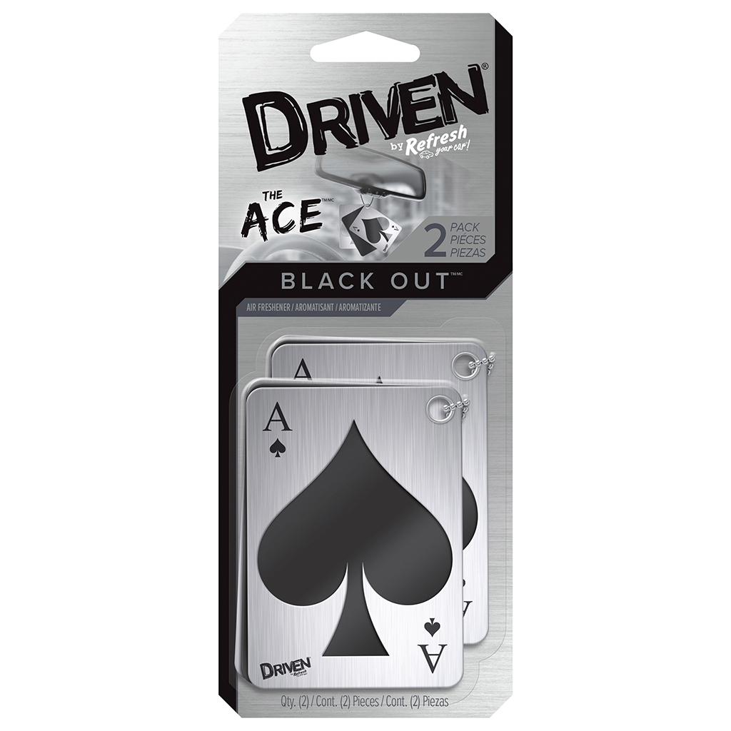 Driven Air Freshener 2 Pack Ace - Black Out