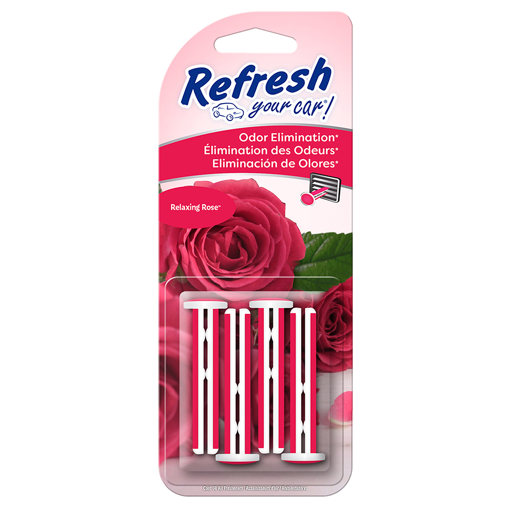 Refresh Auto Vent Stick Air Freshener - Relaxing Rose