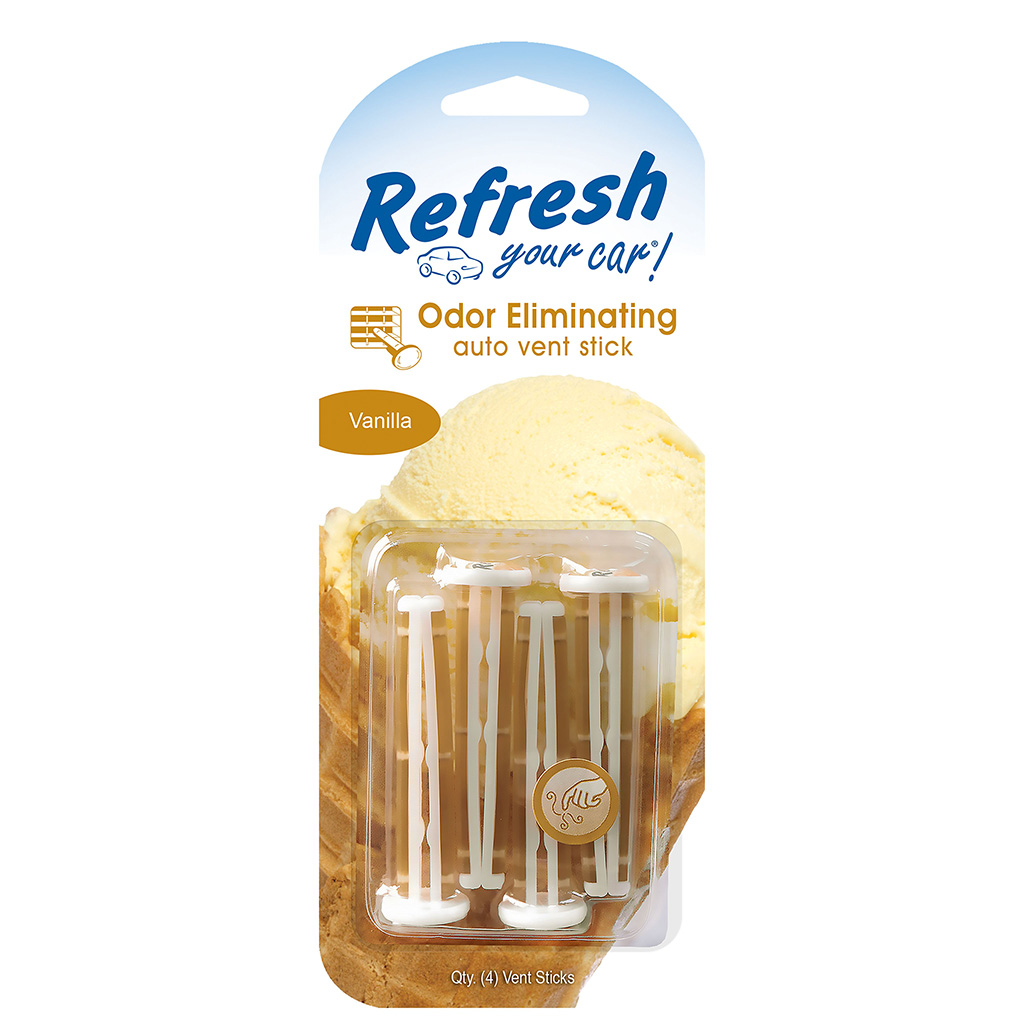 Refresh Auto Vent Stick Air Freshener - Vanilla